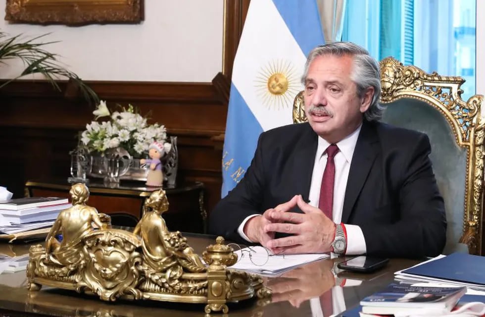 El presidente de Argentina, Alberto Fernández estará en el G20. En su agenda, expone hoy y mañana.