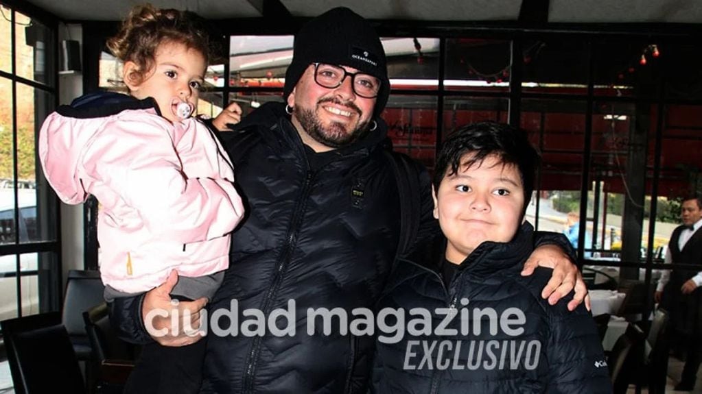 Dieguito Fernando y Diego Junior juntos por primera vez desde la muerte de su padre, Diego Maradona.