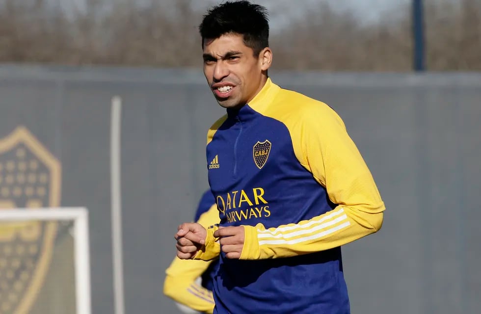 Ramírez, uno que pide pista en Boca para el partido con Argentinos. (Foto: Prensa Boca).