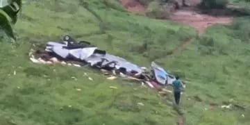 Tragedia en Brasil: una avioneta se partió en el aire y dejó un saldo de 7 muertos
