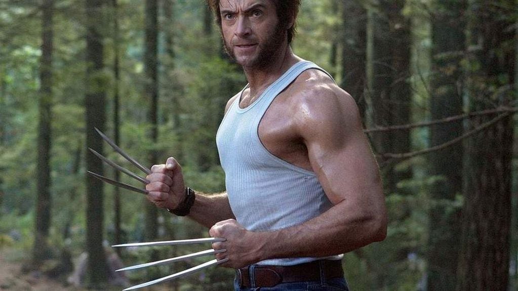Hugh Jackman en su rol de Wolverine.