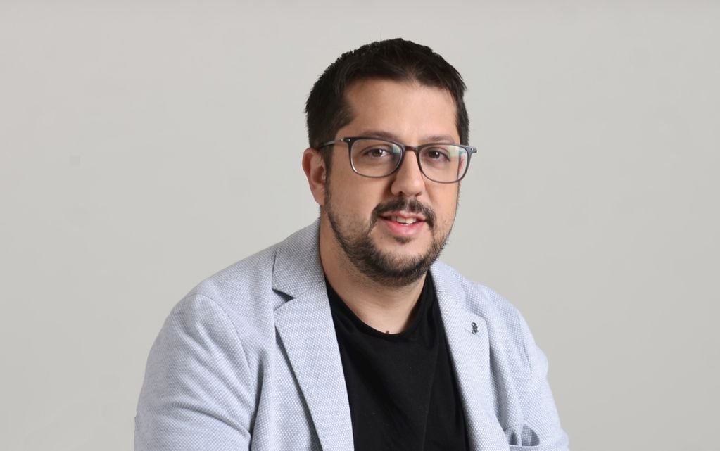 Joaquín di Mario, CEO de Ualabee. (Nicolás Bravo / La Voz)