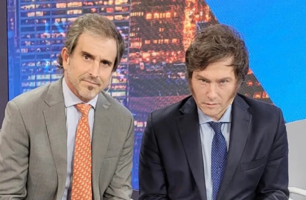 Alberto “Bertie” Benegas Lynch y Javier Milei (Prensa LLA)
