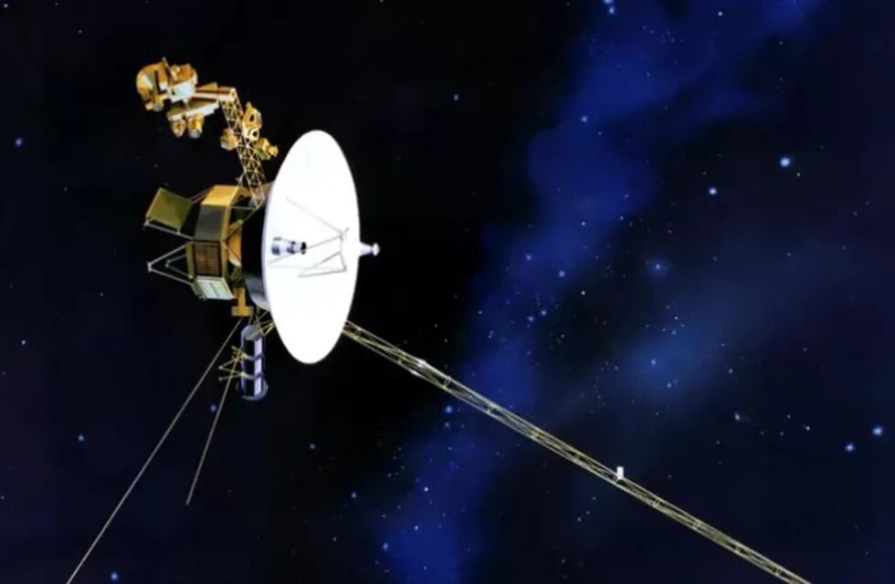Sonda Voyager 1, lanzada por la NASA en 1977.