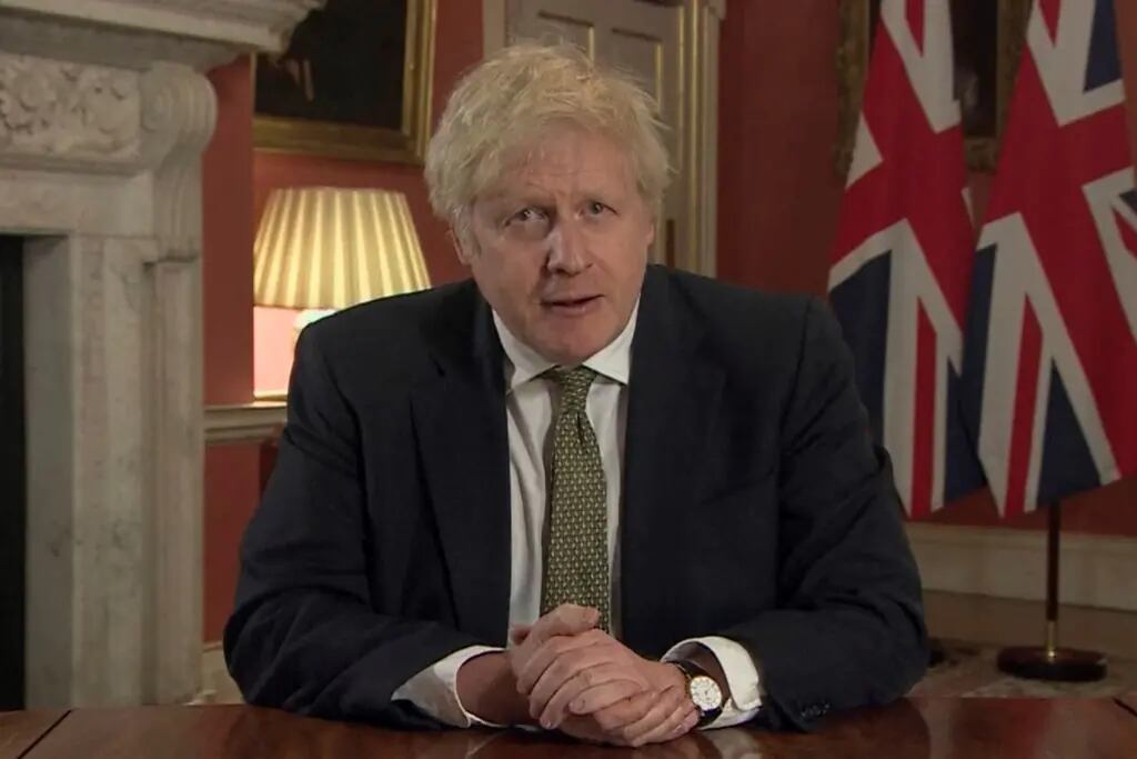El primer ministro británico, Boris Johnson, anunció un nuevo confinamiento en el Reino Unido