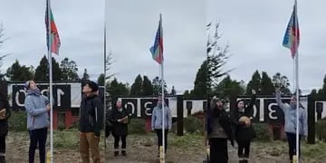 Izaron banderas mapuches en varias universidades