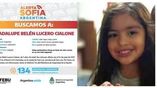 Alerta Sofía Guadalupe Lucero