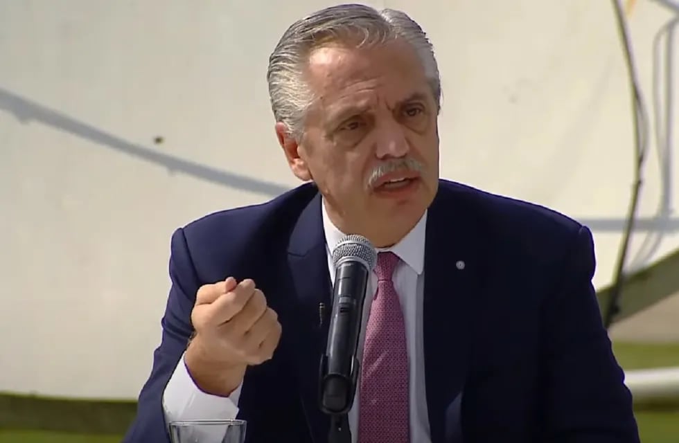 Alberto Fernández culpó a Macri de la inflación: "Arrancamos con 54 puntos" (Captura de video)