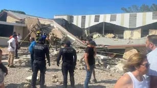 Se derrumbó el techo de una iglesia de México