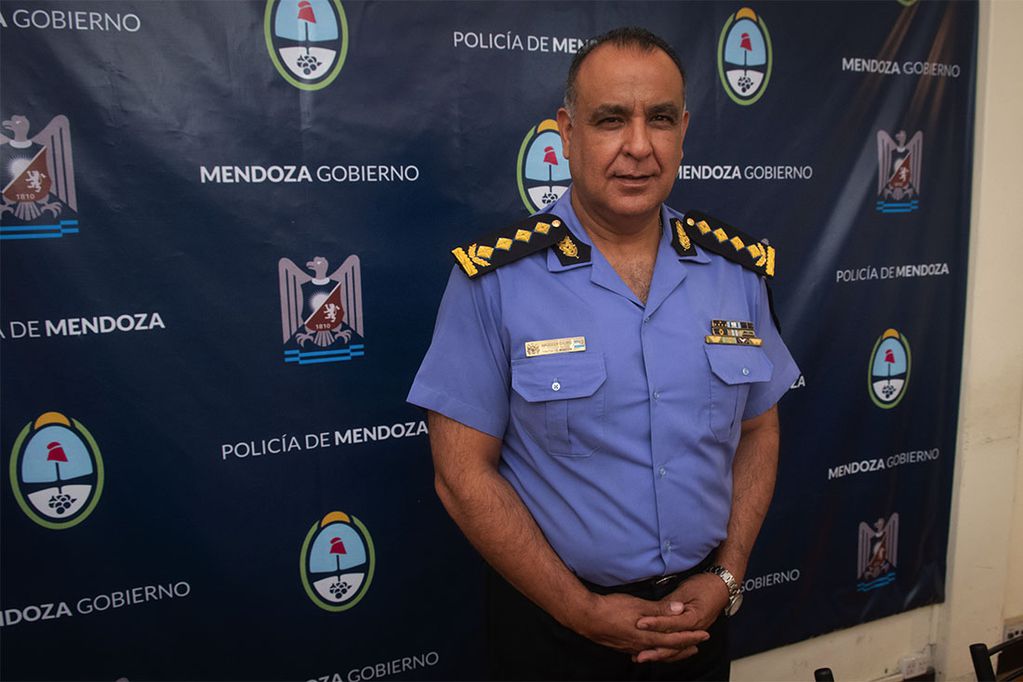 El general Marcelo Calipo continúa como director general de Policías. | Foto: Ignacio Blanco / Los Andes 