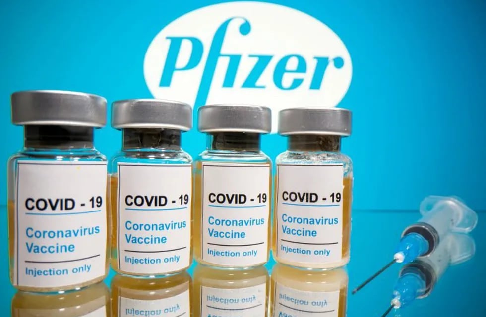 La vacuna COVID-19 de Pfizer.