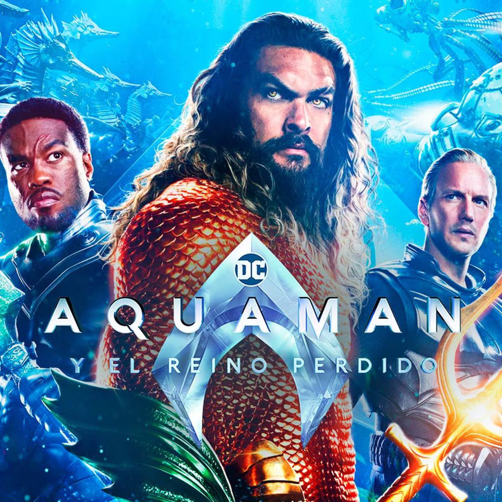 Ya se puede ver "Aquaman y el Reino Perdido" desde una plataforma de streaming.