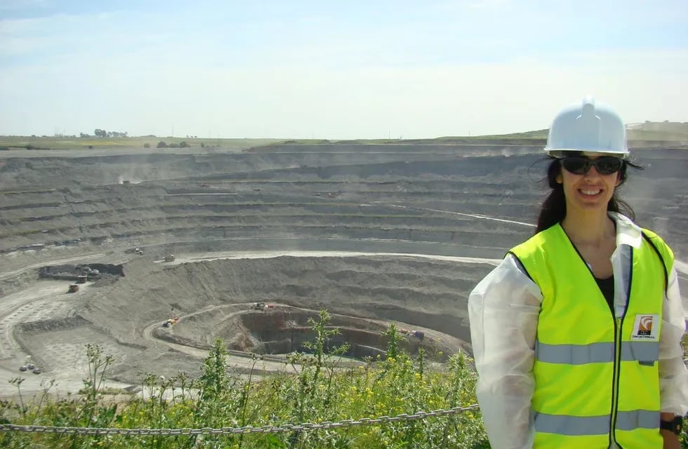 La geóloga Marita Ahumada, una de las mujeres mineras mendocinas premiadas por Panorama Minero en 2020.