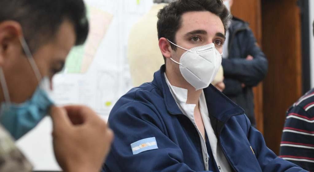 El médico trucho Ignacio Nicolás Martín llegó a ocupar cargos de coordinación en medio de la pandemia. Gentileza La Voz.