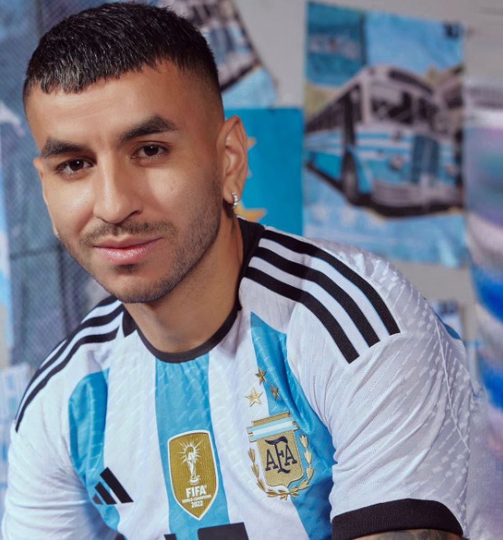 El campeón del mundo con Argentina a quien se vinculó con el grupo narco que tiene en vilo a Rosario. Foto: Instagram @angelcorrea32