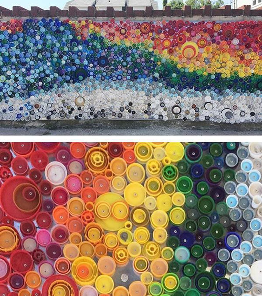 Todavía Recreación Salida hacia Tips para hacer mosaicos con materiales reciclados