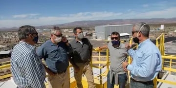 Tres ministros de Mendoza recorrieron las instalaciones de Potasio Río Colorado