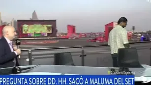 Maluma se enojó y abandonó una entrevista en Qatar