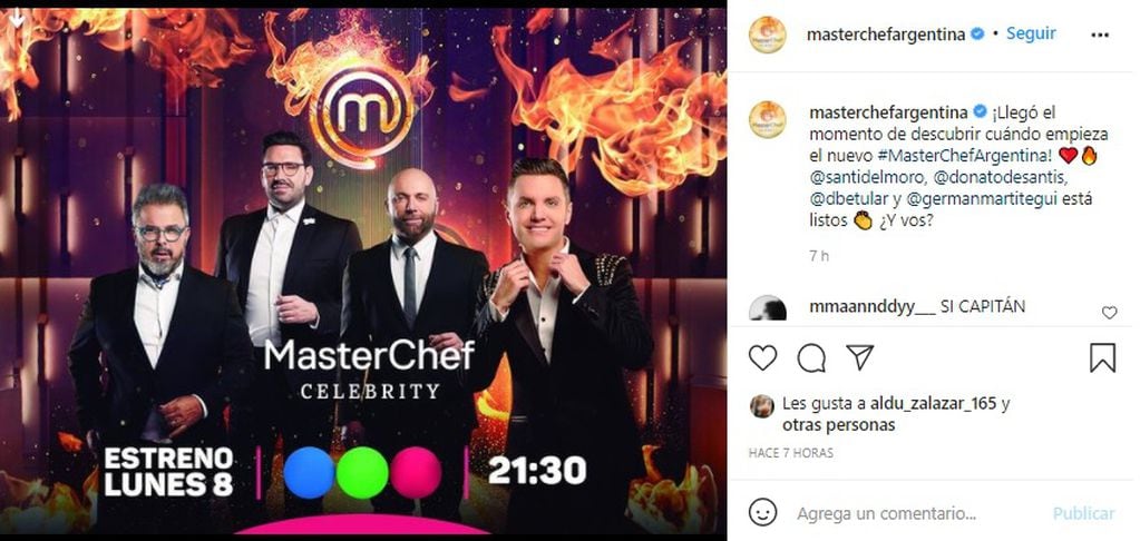 El día y la hora de estreno de Masterchef Celebrity 3