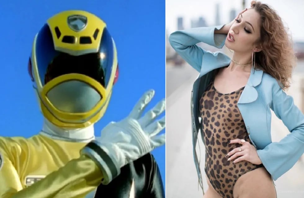 Monica May fue la Power Ranger amarilla de SPD y ahora deslumbra con fotos para adultos en la plataforma sin censura