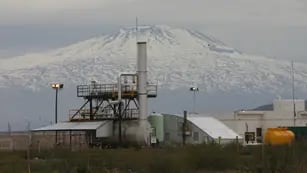 Frenada. La mina de Malargüe lleva seis años inactiva.  Los Andes
