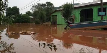 Misiones: temporal e inundaciones
