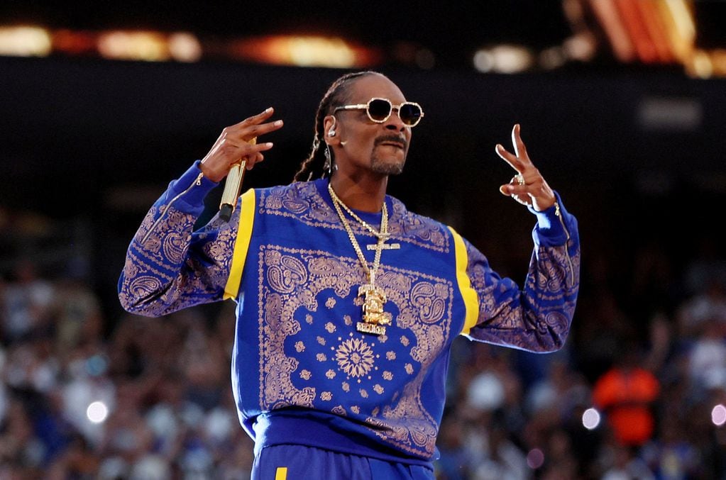 Snoop Dogg en el Superbowl. (Reuters)