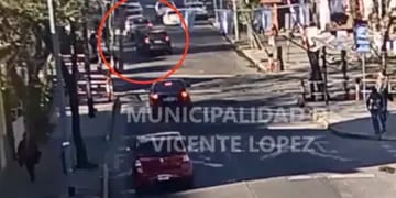 abogado atropelló a un motociclista en Buenos Aires