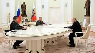 Vladimir Putin,  Li Shangfu, Serguei Shoigu