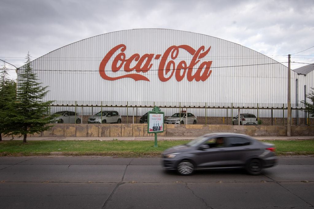 Coca - Cola invertirá en la provincia en una nueva planta de producción y embotellamiento en Godoy Cruz. Foto: Ignacio Blanco / Los Andes 
