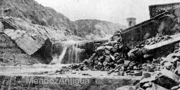 El aluvión de 1895 en Mendoza