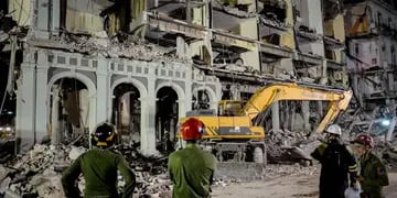 Explosión en el Hotel Saratoga, en La Habana, Cuba