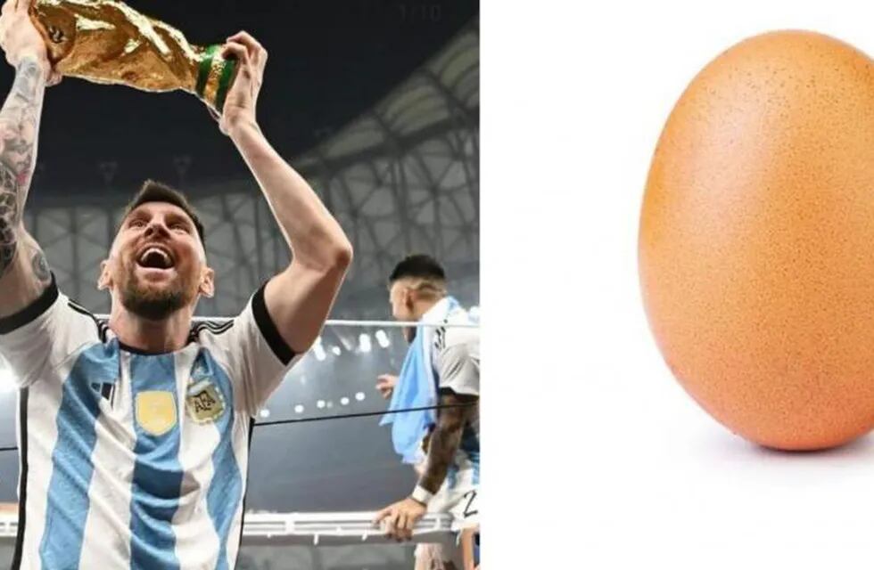 Leo Messi hace historia en Instagram superando al famoso huevo viral