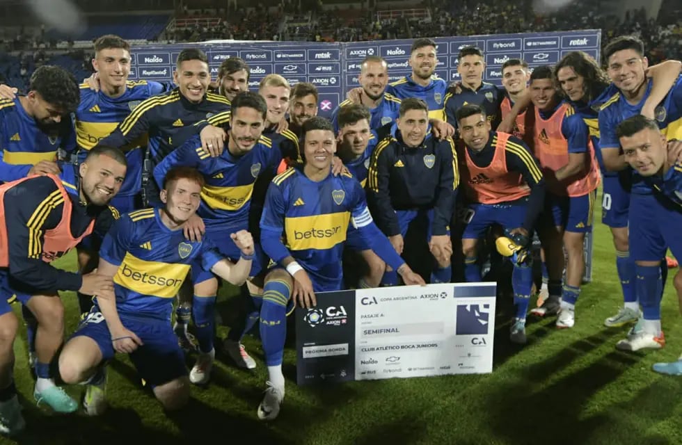 Boca clasificó a las semifinales de la Copa Argentina / Orlando Pelichotti.