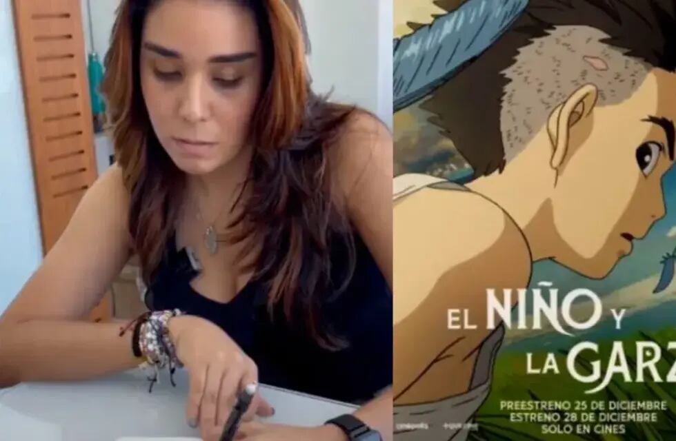 Geraldine Fernández dio varias entrevistas y charlas sobre su supuesto trabajo en la película animada “El Niño y la Garza”.
