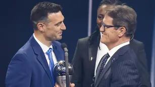 Lionel Scaloni ganó como mejor DT en los Premios The Best en los FIFA Football Awards