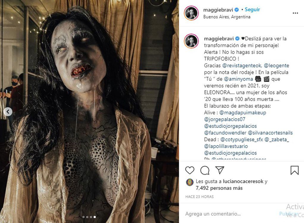 Magui Bravi  en Instagram