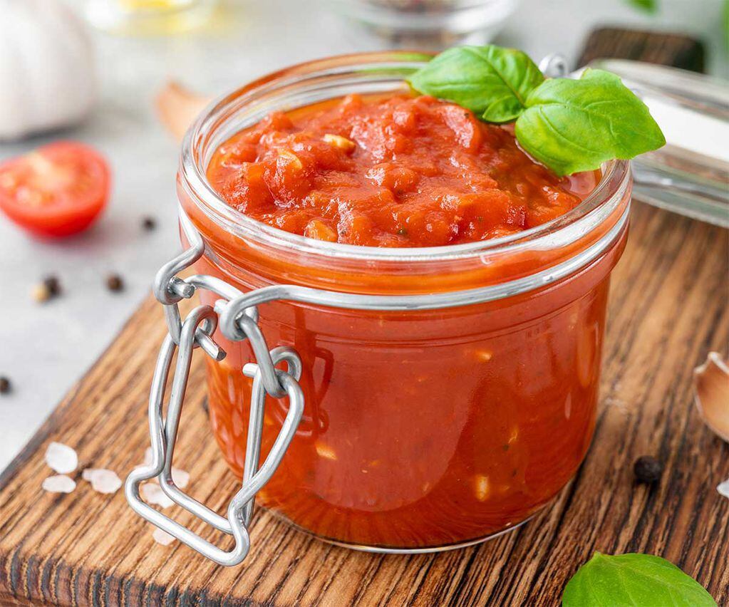 Salsa de tomate casera. / Archivo