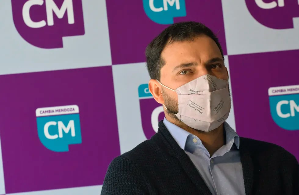 Álvaro Martínez, presidente del Pro en Mendoza, insistió con los cambios en Boleta Única. 
Foto: Orlando Pelichotti