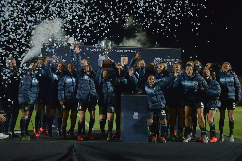 La Selección Argentina de fútbol femenino ganó ante Uruguay\u002E