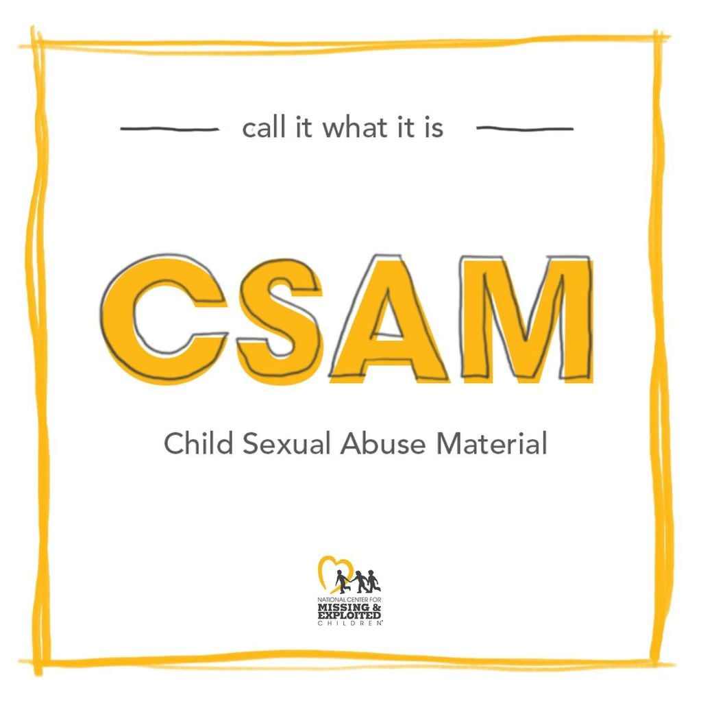 "Llámalo como lo que es: Material de Abuso Sexual de Niños y Niñas"