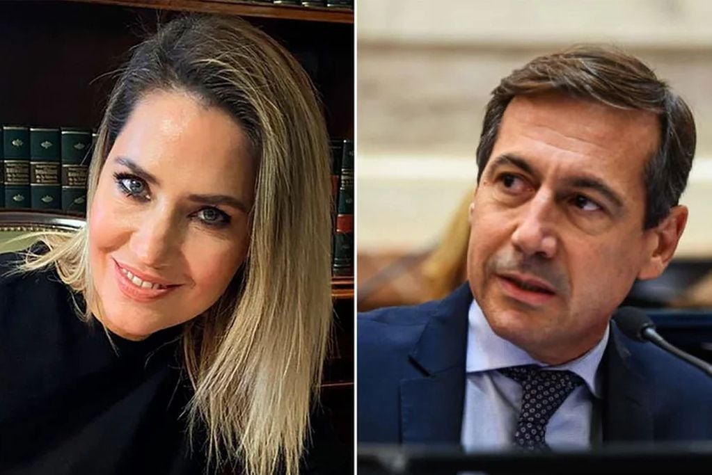 Los senadores Carolina Losada y Luis Naidenoff están de novios (Infobae)