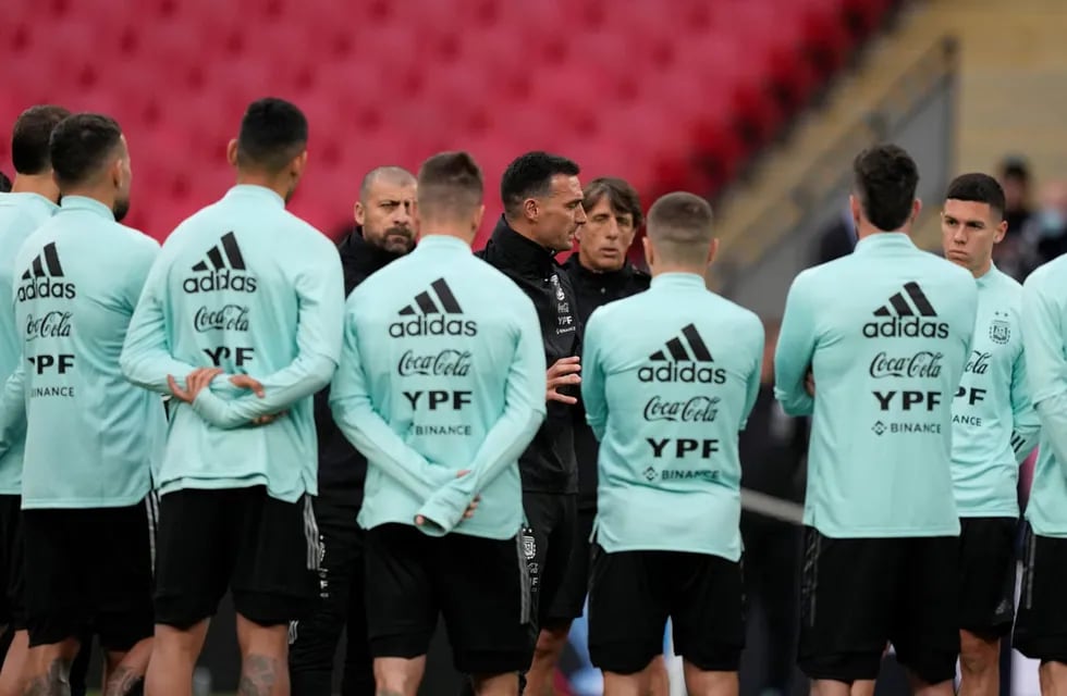 La selección argentina de fútbol busca rival antes del inicio del Mundial. / Gentileza.
