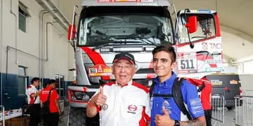 El japonés Sugawara Yoshimasa tiene 75 años y lleva corridas 35 ediciones de las 40 que ha disputado el Dakar.
