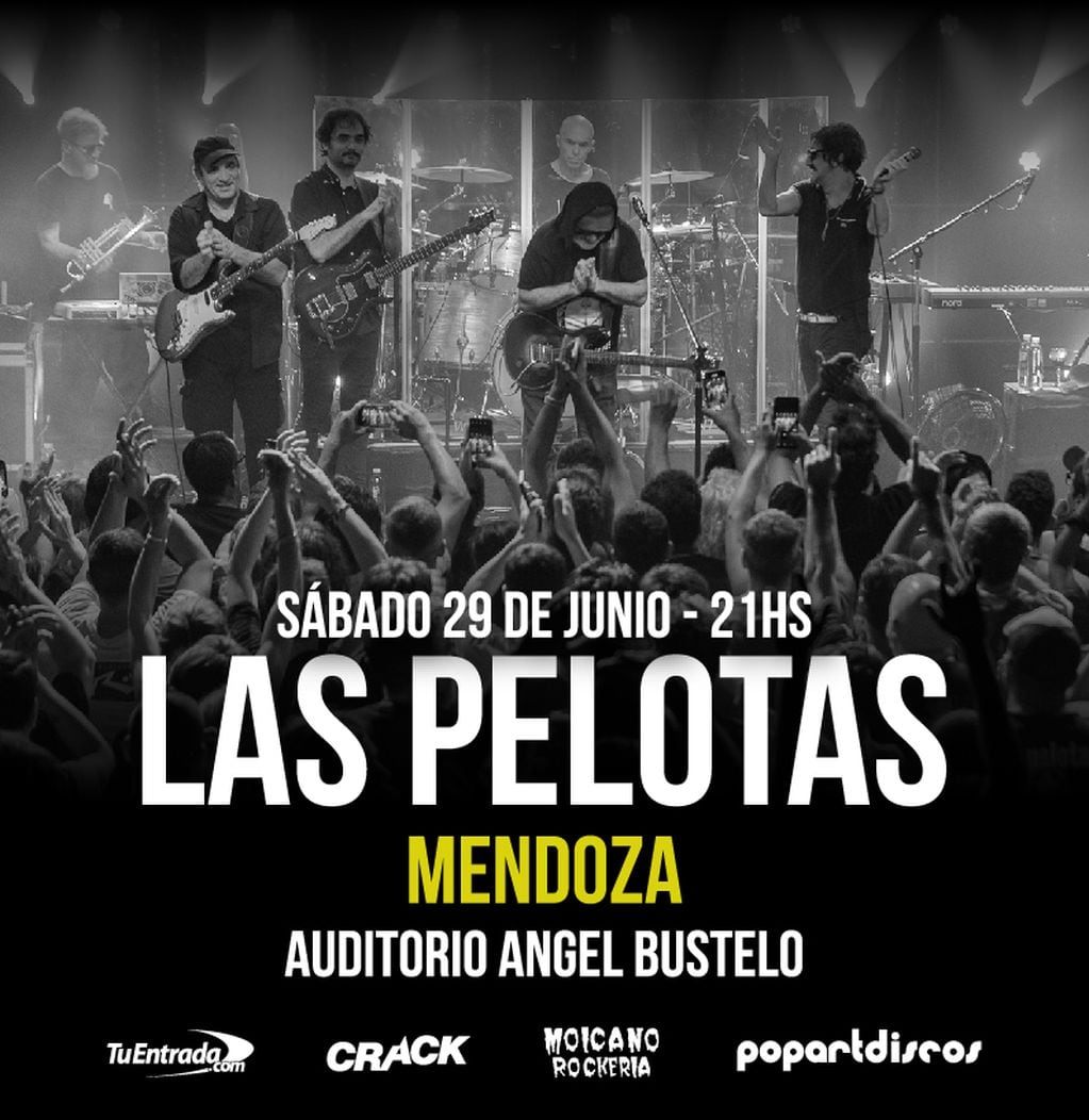 Vuelven "Las Pelotas" a Mendoza. / Prensa