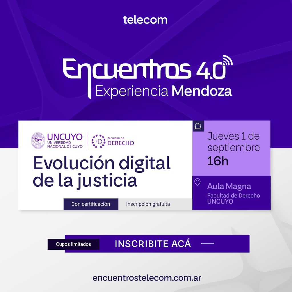 Telecom trae en Mendoza su ciclo de Encuentros 4.0 y se realizará en la UNCuyo.