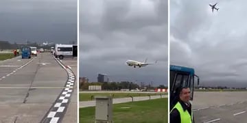 Piloto de FlyBondi tuvo que realizar una impactante maniobra en Aeroparque