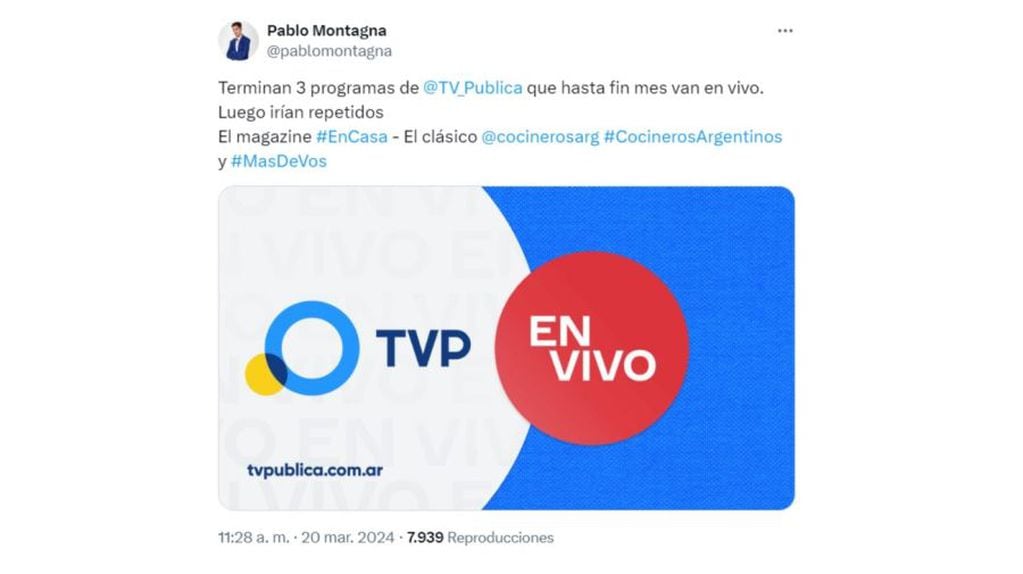 “Cocineros Argentinos” será eliminado de la grilla de la TV Pública.