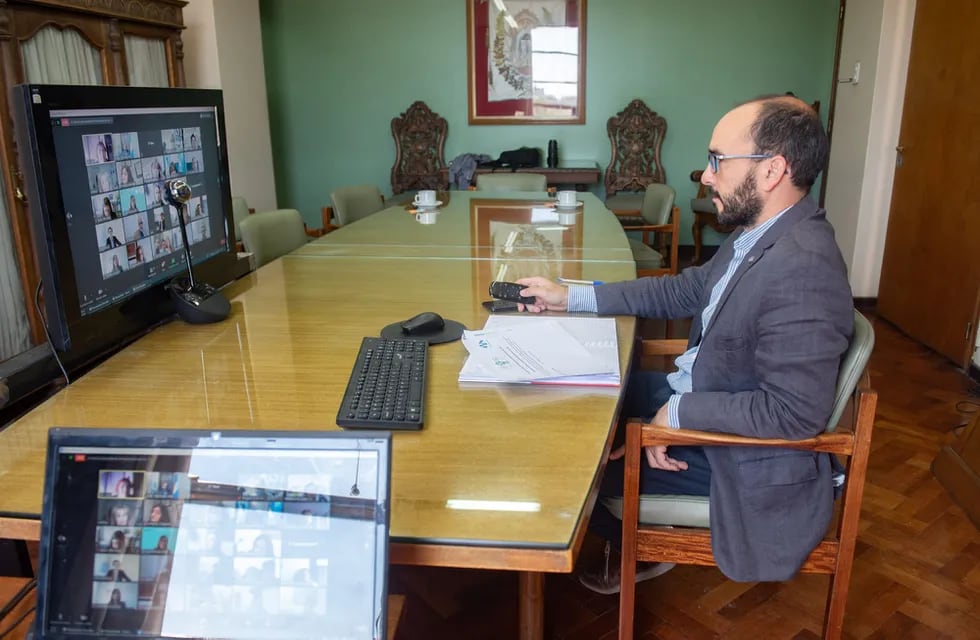 DIRECTOR. José Thomas participó del lanzamiento virtual de una campaña en Iberoamérica para concientizar sobre la dislexia. / Gentileza