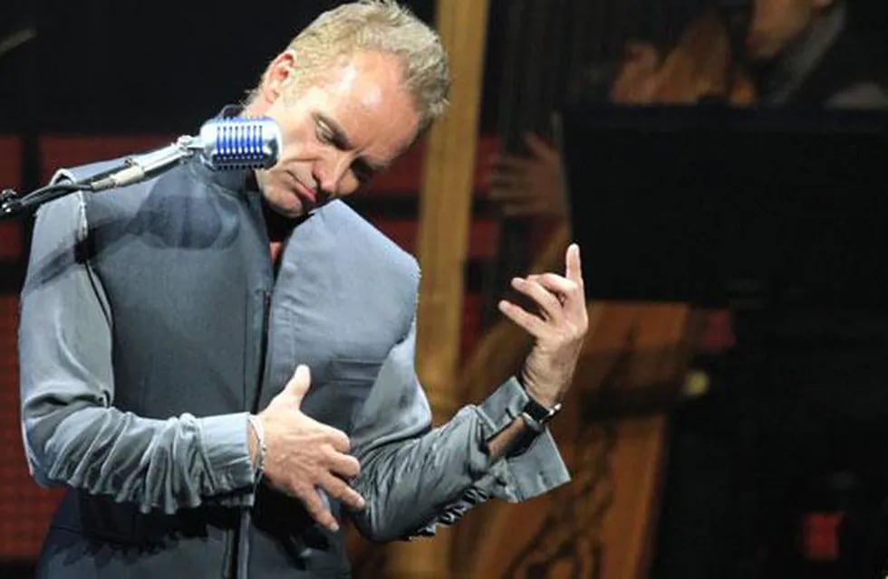 Sting, dueño de una canción histórica aunque de contenido discutible.